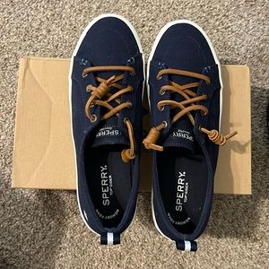 Women’s Navy Blue Sperry’s